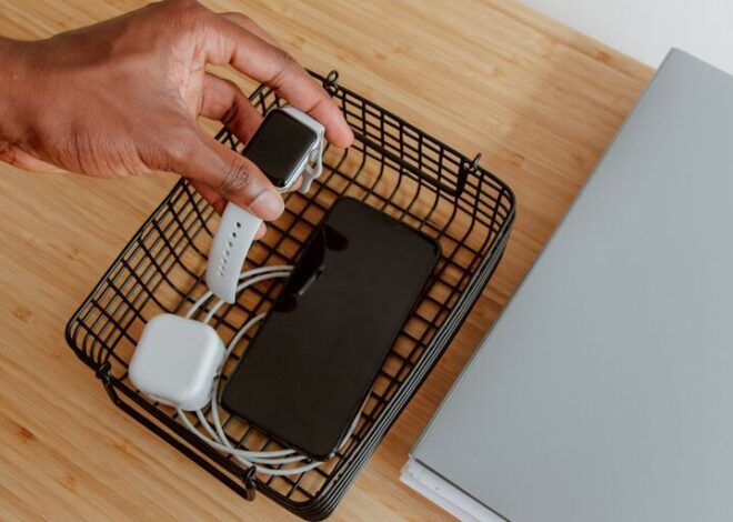 How to Set Up a Convenient Charging Station for Your Devices